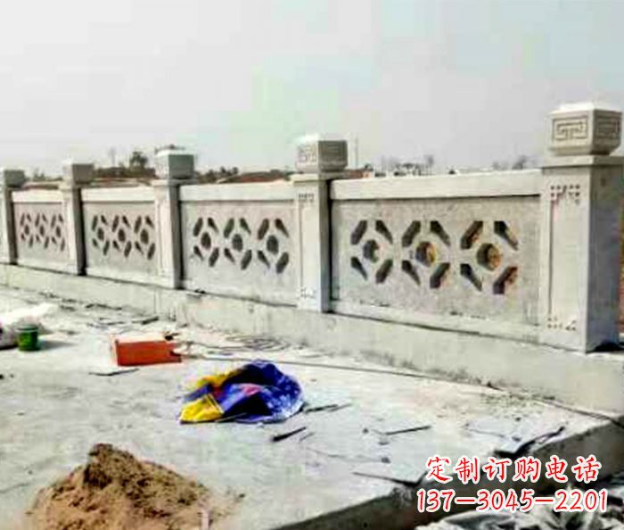 金华公园大理石栏板石雕