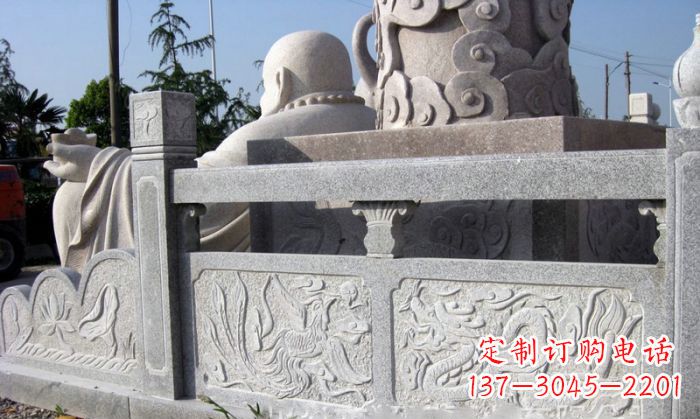 金华公园景观大理石栏板石雕