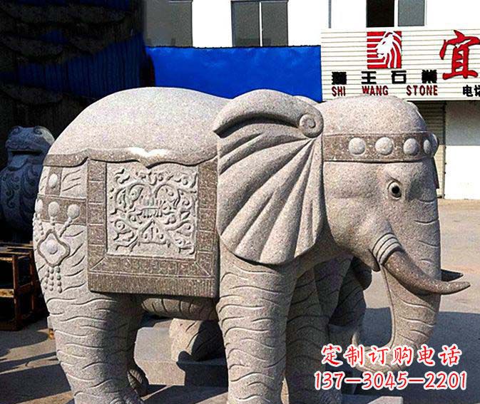 金华高品质缅甸大象雕塑