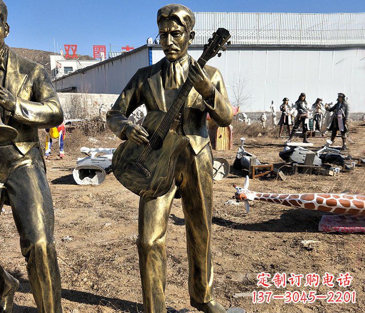 金华玩乐无穷的吉他雕塑