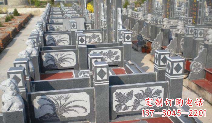 金华公园景观仿古石栏板 (2)