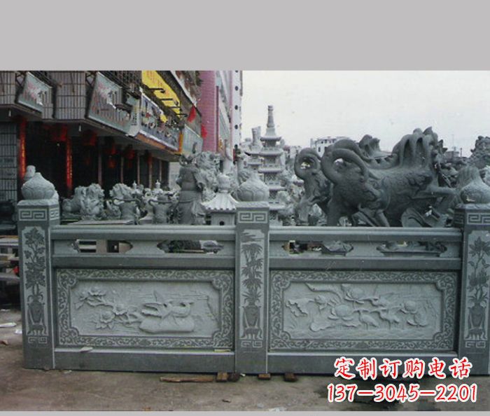 金华高档仿古石栏板雕塑
