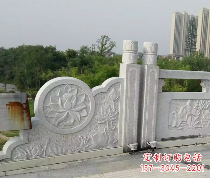 金华汉白玉石雕栏板