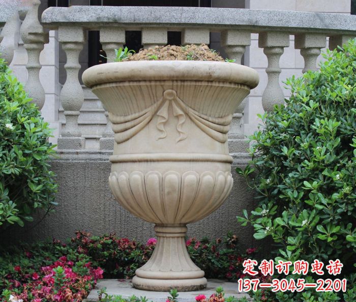 金华欧式风格花盆雕塑