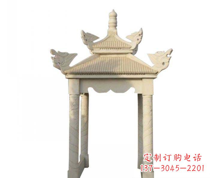 金华高品质园林石雕凉亭