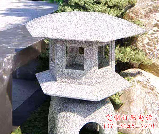 金华石头雕塑灯——点亮公园之美