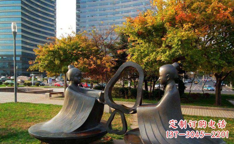 金华传承传统文化,精心打造精美孔融雕塑