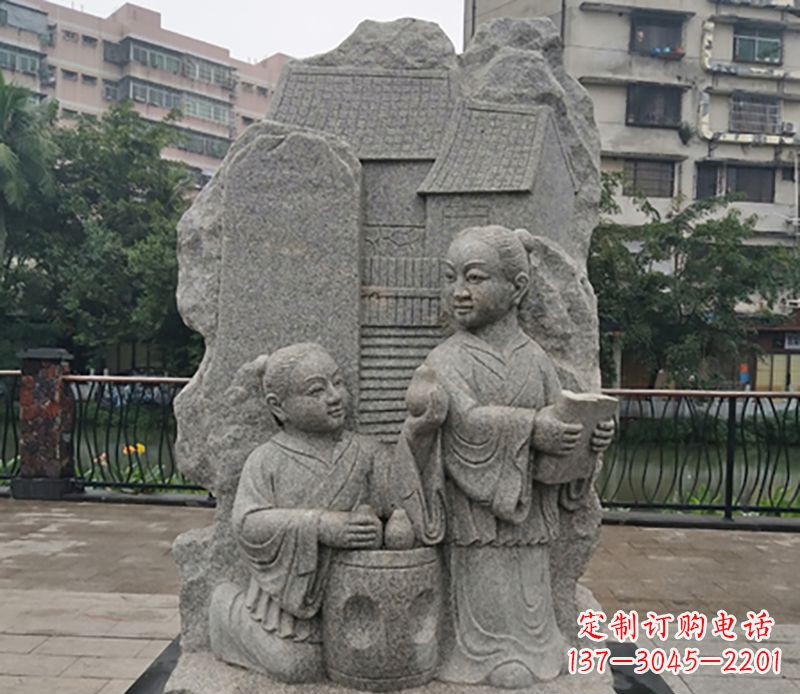 金华高品质孔融让梨石雕