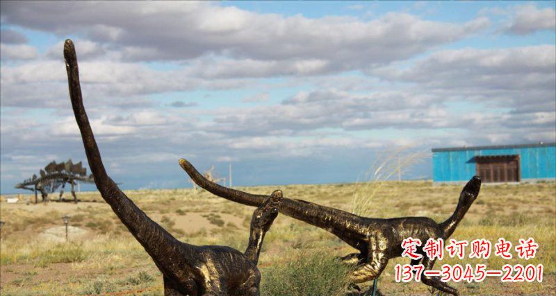金华定制恐龙动物铜雕