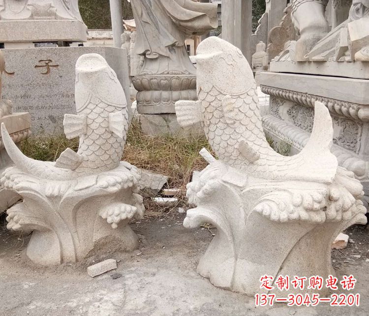 金华鲤鱼雕塑定制