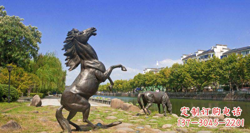 金华中领雕塑精美动物铜雕