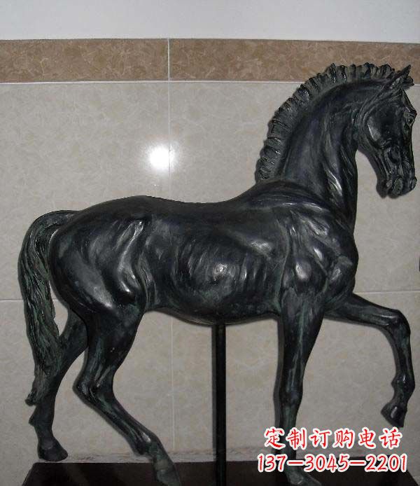 金华公园马动物景观铜雕