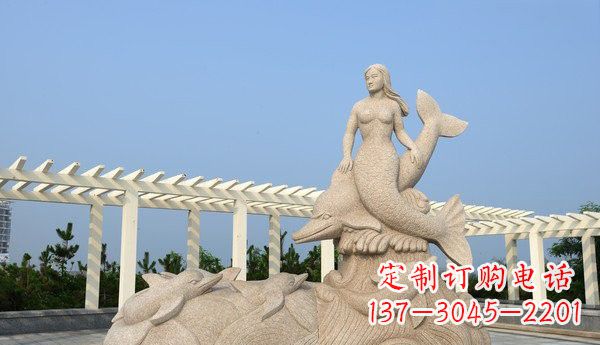 金华中领雕塑 | 精致海豚雕塑