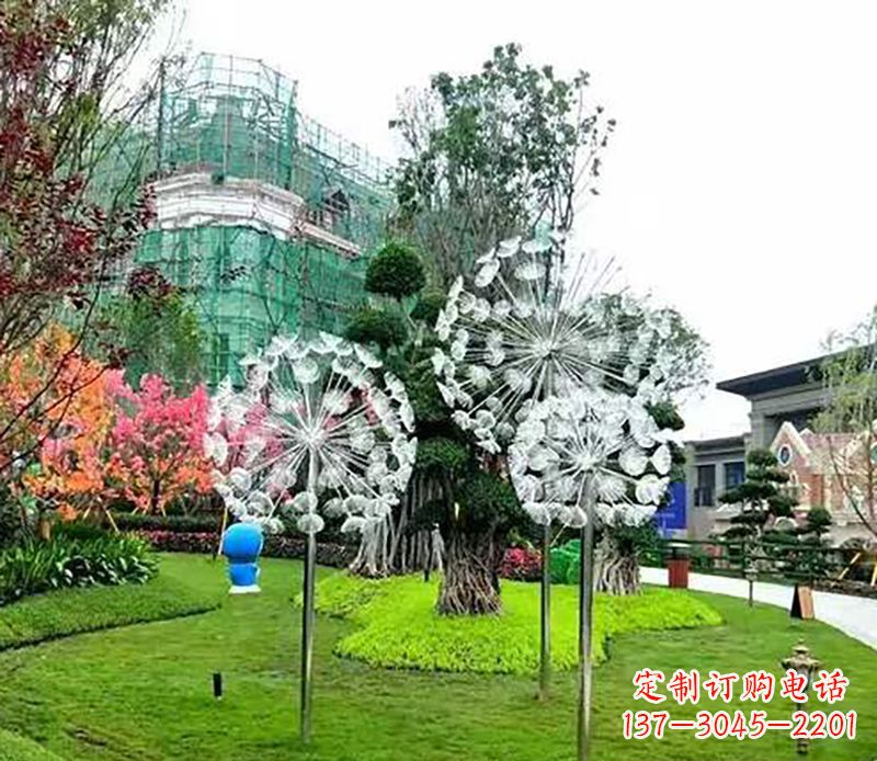 金华公园蒲公英雕塑