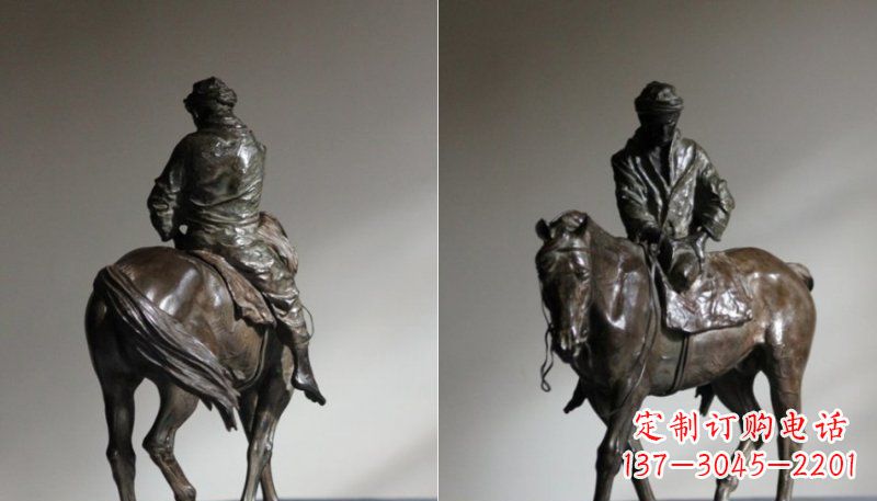 金华产品名称骑马铜雕