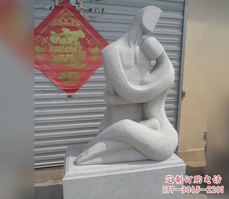 金华唯美情侣雕塑