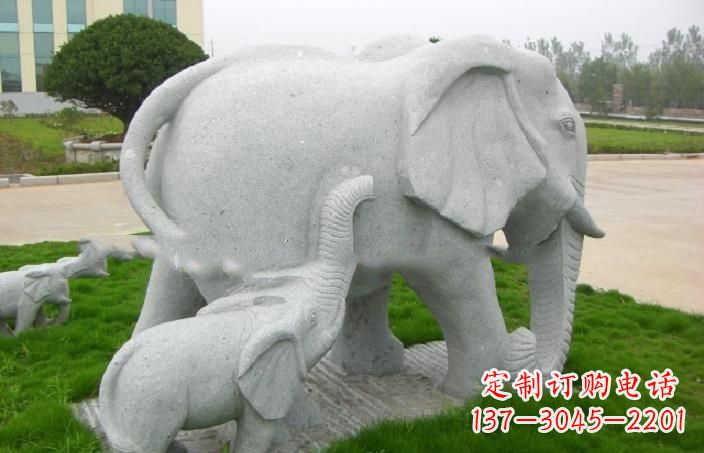 金华传神静谧的大象石雕