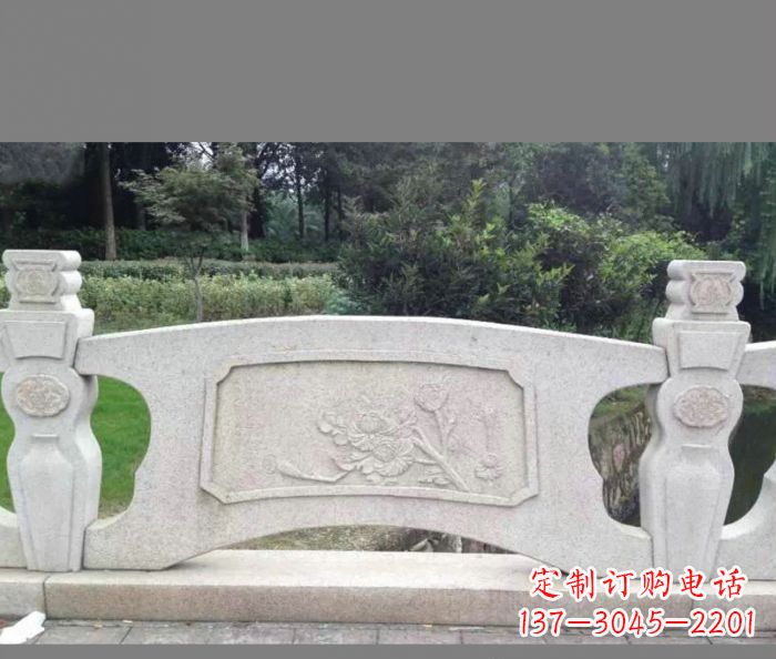 金华公园石栏板大理石雕塑 (3)