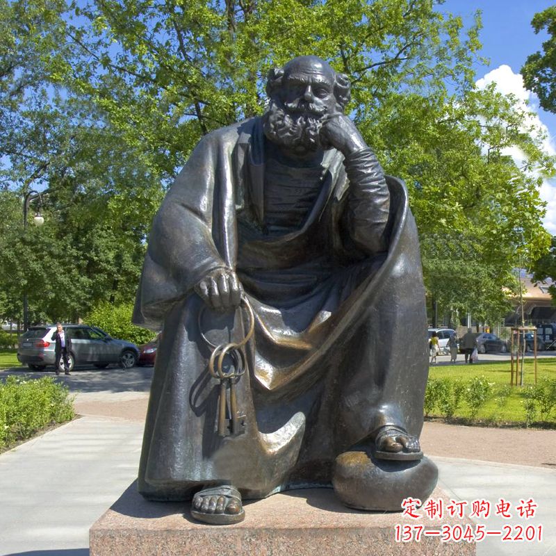 金华铸就传奇托尔斯泰雕塑