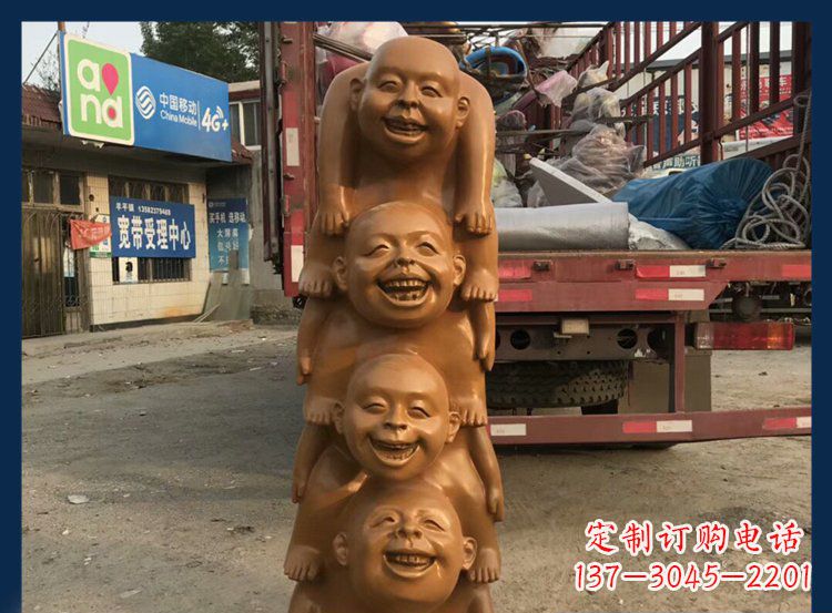 金华铜罗汉雕塑,展现佛教文化艺术之美
