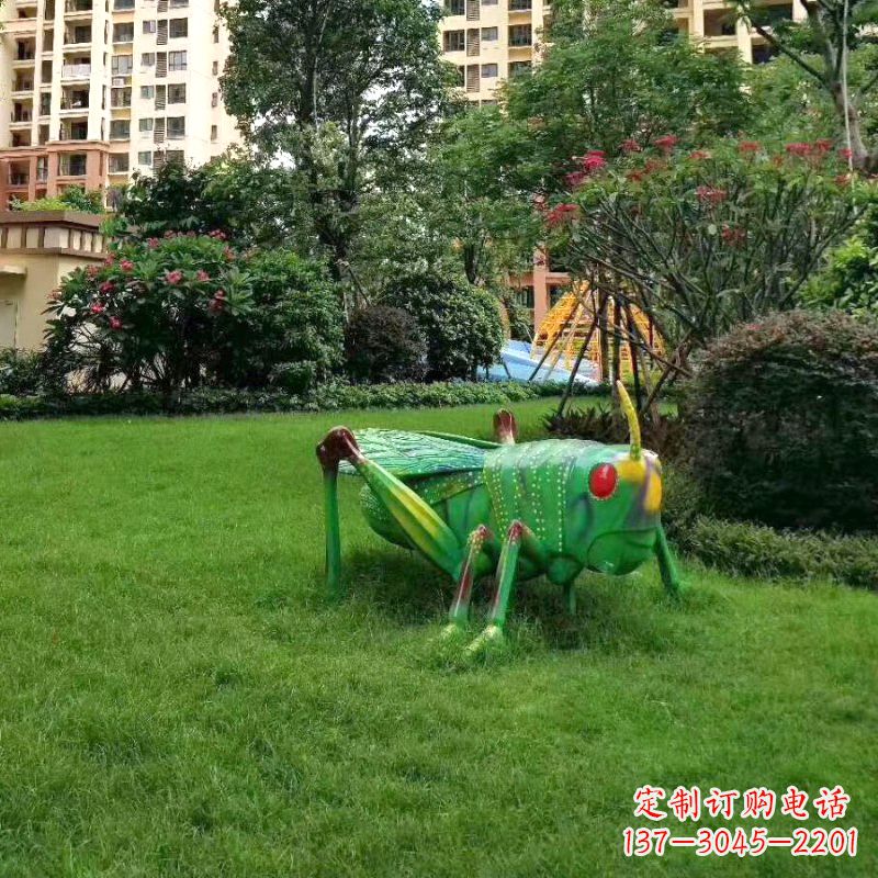 金华亚克力蝗虫雕塑