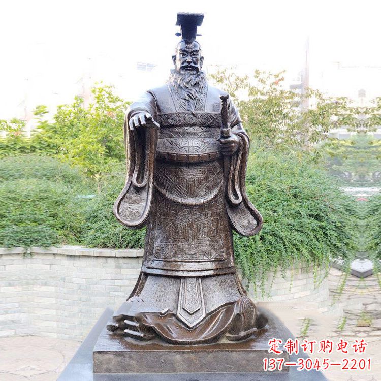 金华秦始皇雕塑,永恒的历史符号