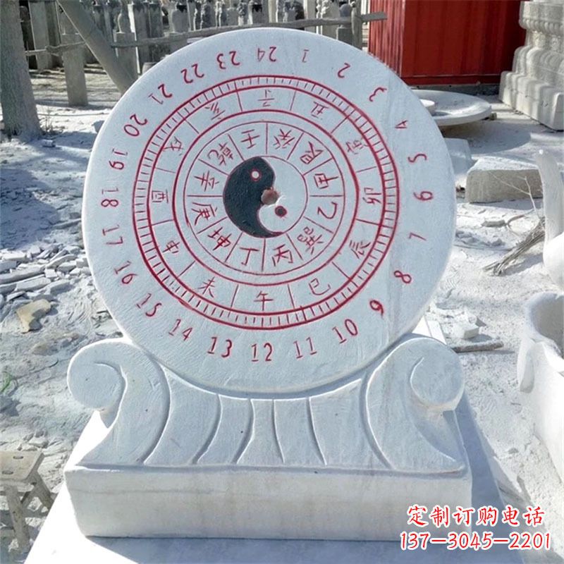 金华中领雕塑日晷仪雕塑,精美而典雅