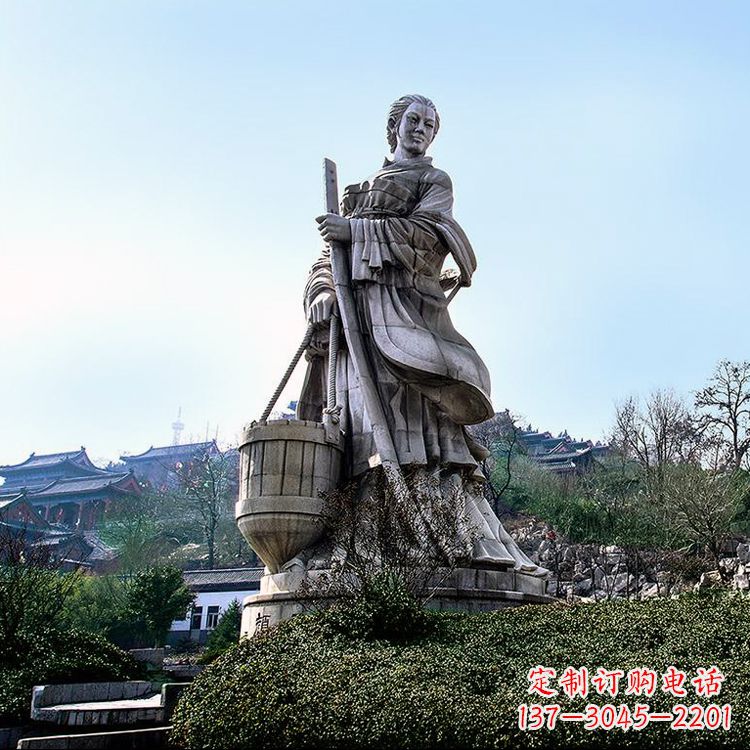 金华古代美女文姜景观雕塑
