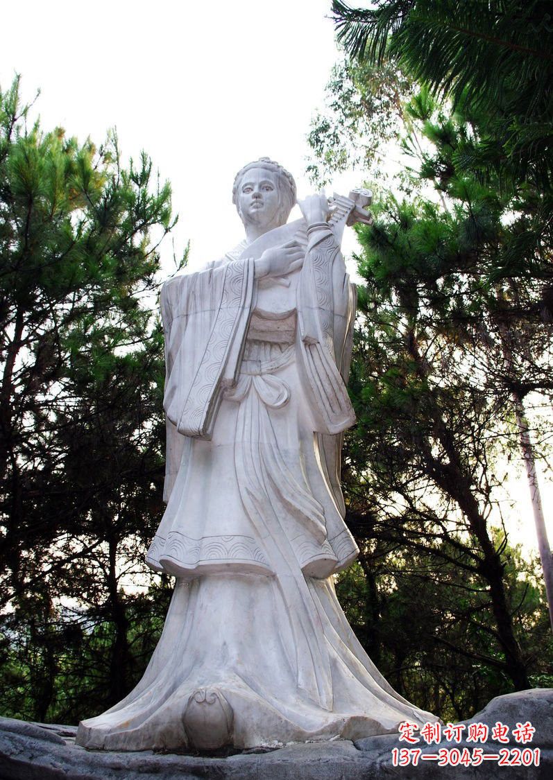 金华传承古代高贵,纪念王昭君石雕