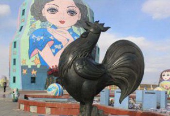 金华艺术精美的公鸡雕塑