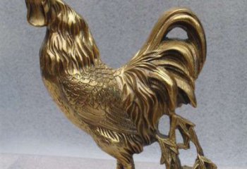 金华经典公鸡铜雕