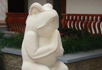 金华中领雕塑精美绝伦的青蛙石雕