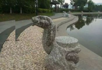 金华中领雕塑-十二生肖蛇石雕