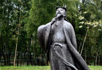 金华诞生于中国古代传奇的雕塑——王羲之铸铜雕塑