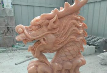 金华具有传统工艺特色的公园喷泉龙头石雕