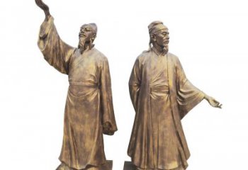金华中领雕塑-传承古代文人雅士李白雕塑