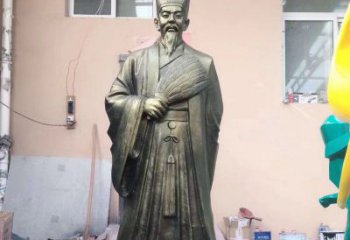 金华中领雕塑经典传承，诸葛亮铜雕！