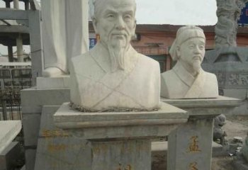 金华高级定制古代名人祖冲之头像雕塑