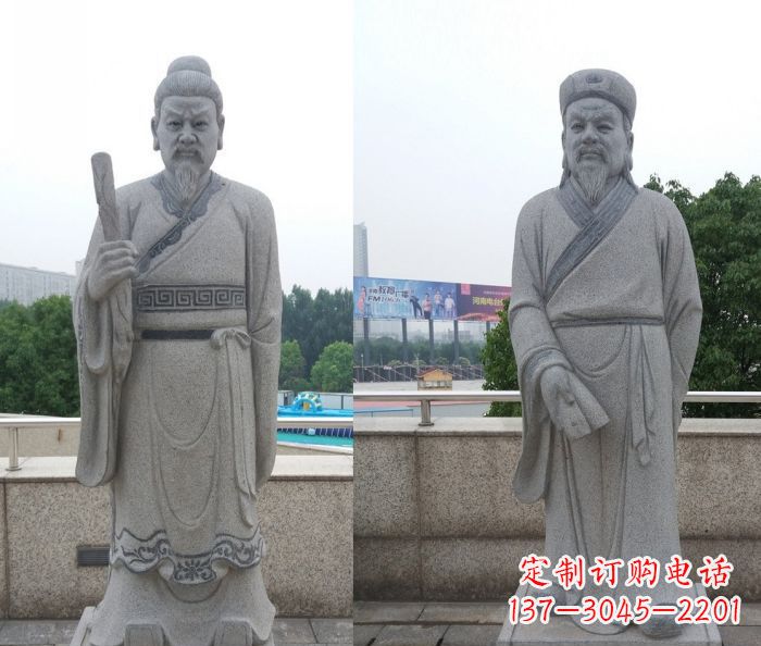 金华追随韩非、韩愈传统,精品石雕——韩愈雕塑