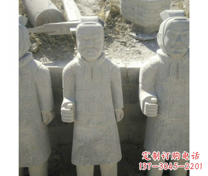 金华欣赏秦帝国历史,精美的兵马俑雕塑