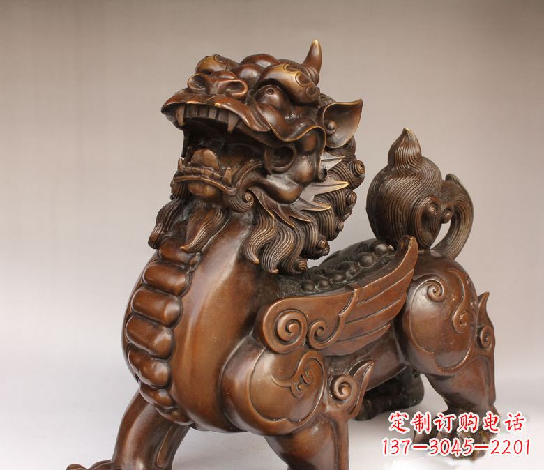 金华古代神兽貔貅铜雕