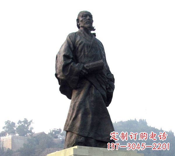 金华中领雕塑司马迁雕像,正宗传承古代文化