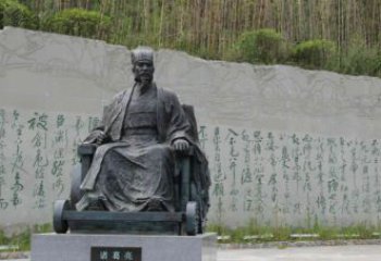 金华古典诸葛亮雕塑