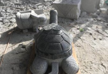 金华精致定制：古代石雕乌龟