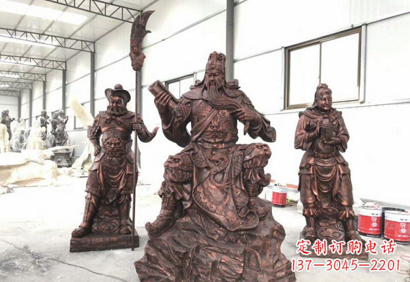 金华雕刻关公,传承历史文化