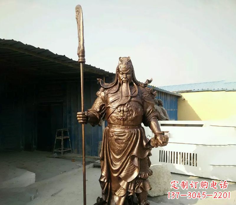 金华关公人物铜雕