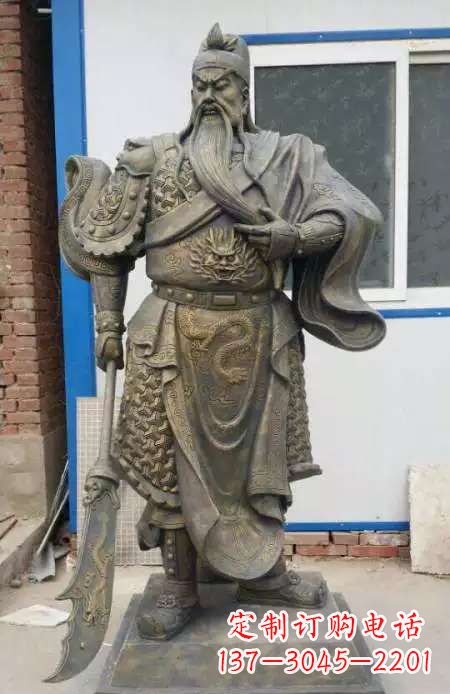 金华中领雕塑:传承传说,精美制作关羽铜雕