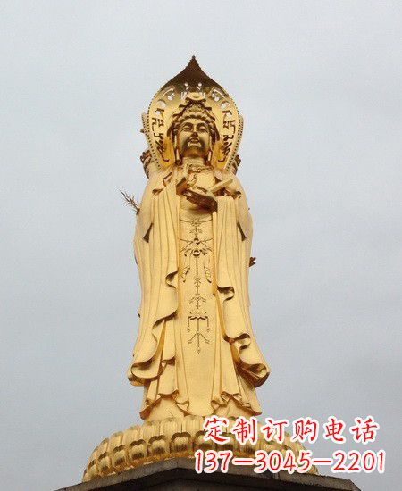 金华观音菩萨铜雕像