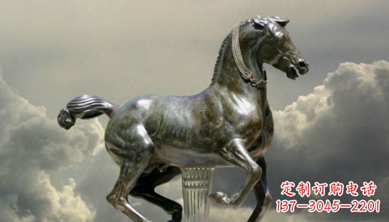 金华广场奔马景观铜雕