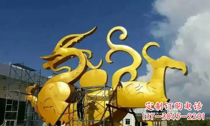 金华中领雕塑动物雕塑,精美多彩;